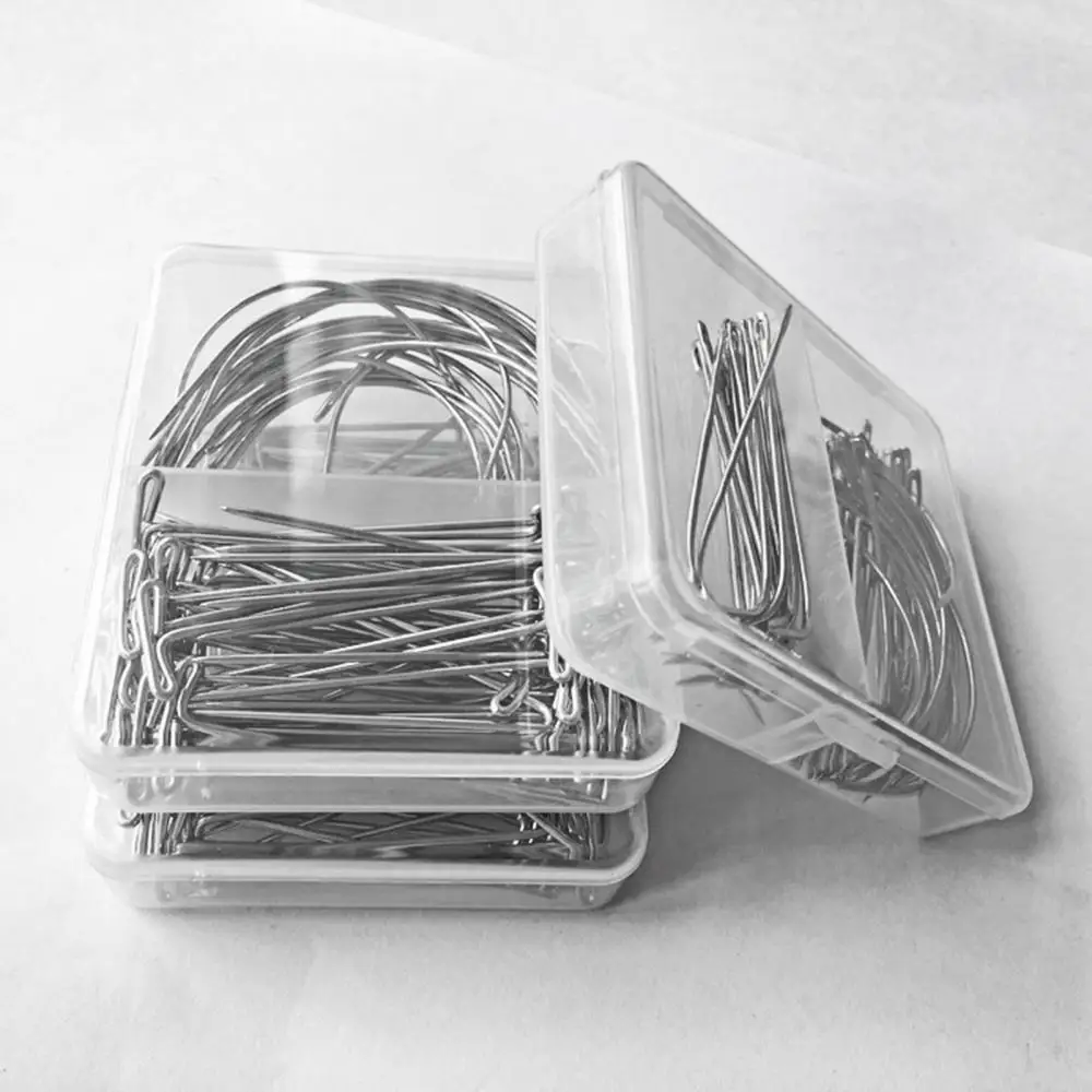 

Wig 70Pcs Hair Weave Making Kit T Pins C Curved Needles for Knitting Sewing