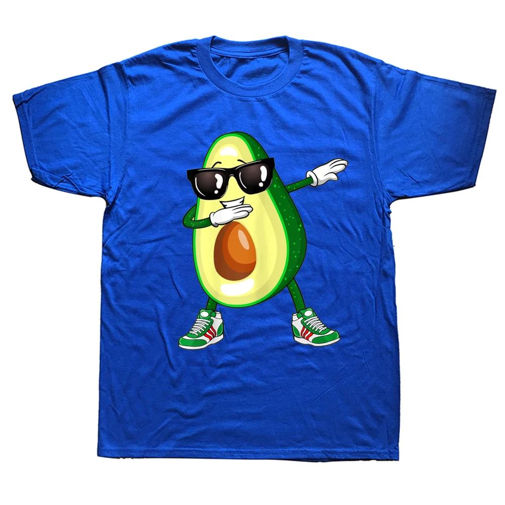 

Dabbing Avocado Funny Vegan Food Lover T Shirts Graphic Cotton Streetwear Short Sleeve Birthday Gifts Summer Style T-shirt