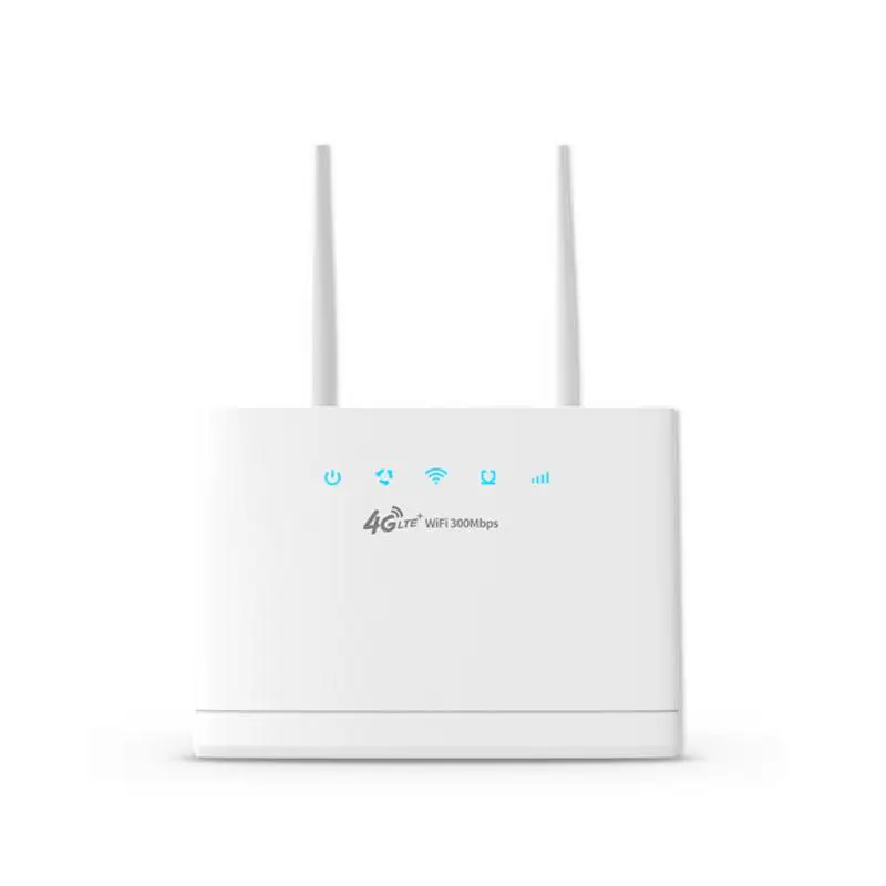 

New R311 4G Wifi Router Wireless Modem 300Mbps Cpe Access Point Mobile Hotspot Sim Slot Portable Gateway External Antennas