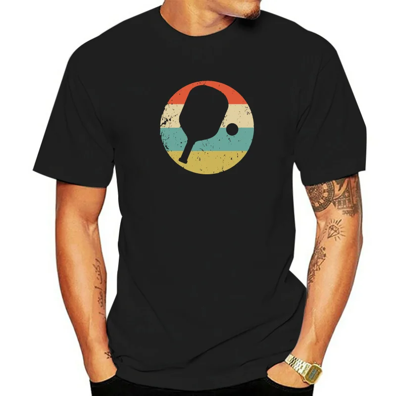 Men'S Pickleball Shirt - Retro Paddle Icon T-Shirt Gift M Xl 2Xl 12Xl Tee