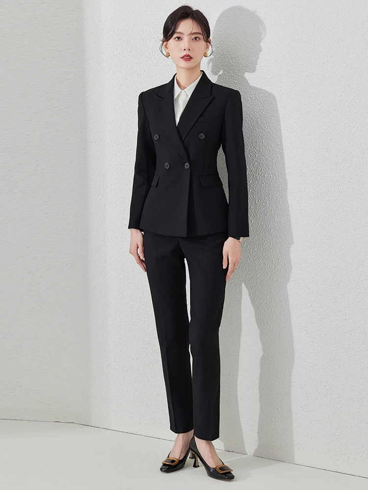 Высококлассный профессиональный костюм женский весенне-осенний темперамент