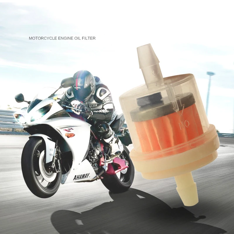 

5 шт. Универсальный мотоциклетный бензиновый топливный бензиновый масляный фильтр для скутера мотоцикла мопеда скутера кроссового велосип...