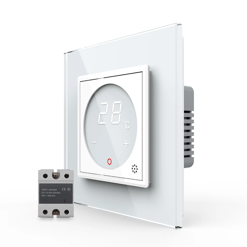 

UK Standard Temperature Control Relay Thermostat Heating Device Switch