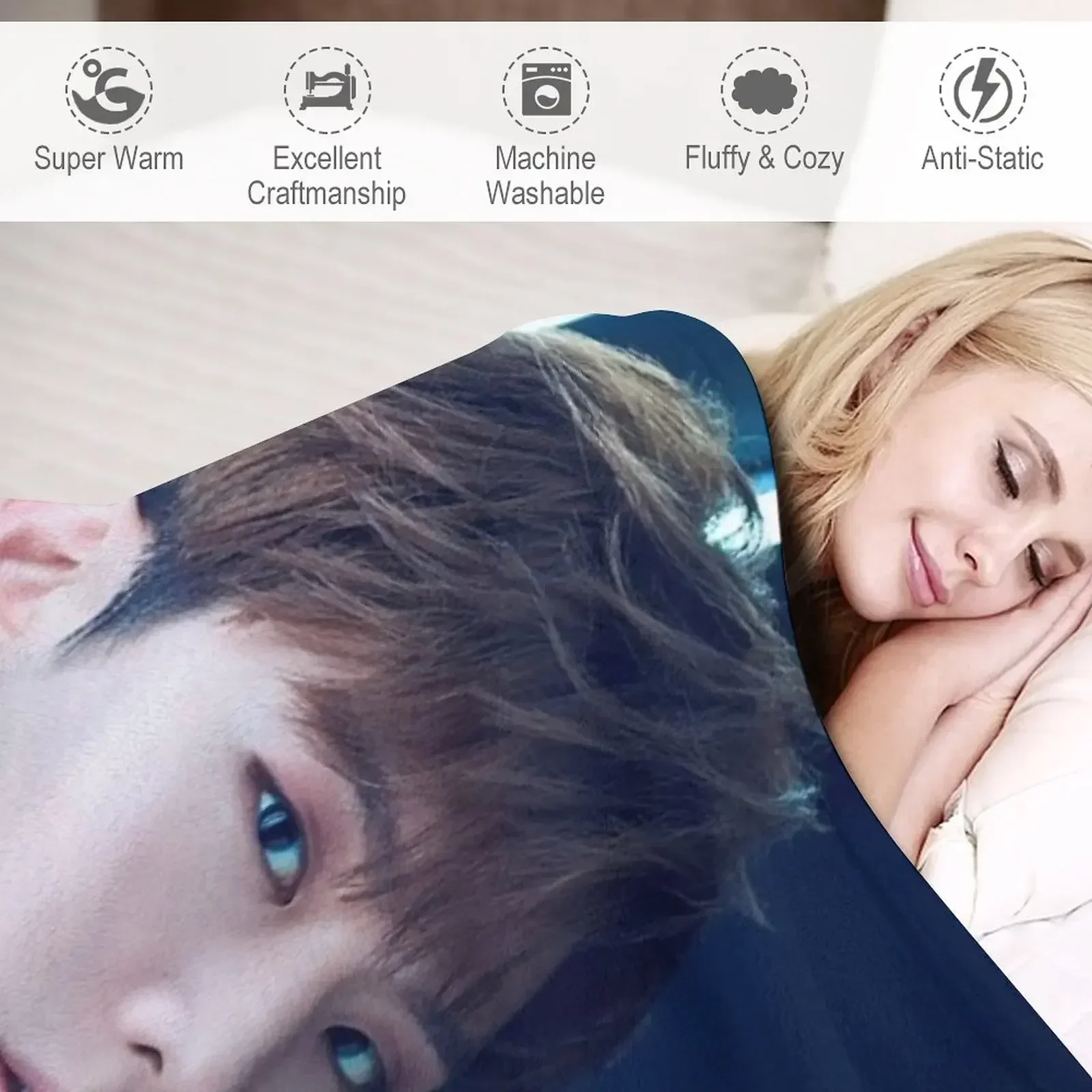 Одеяло Kihyun Hairys Baby для косплея аниме одеяла