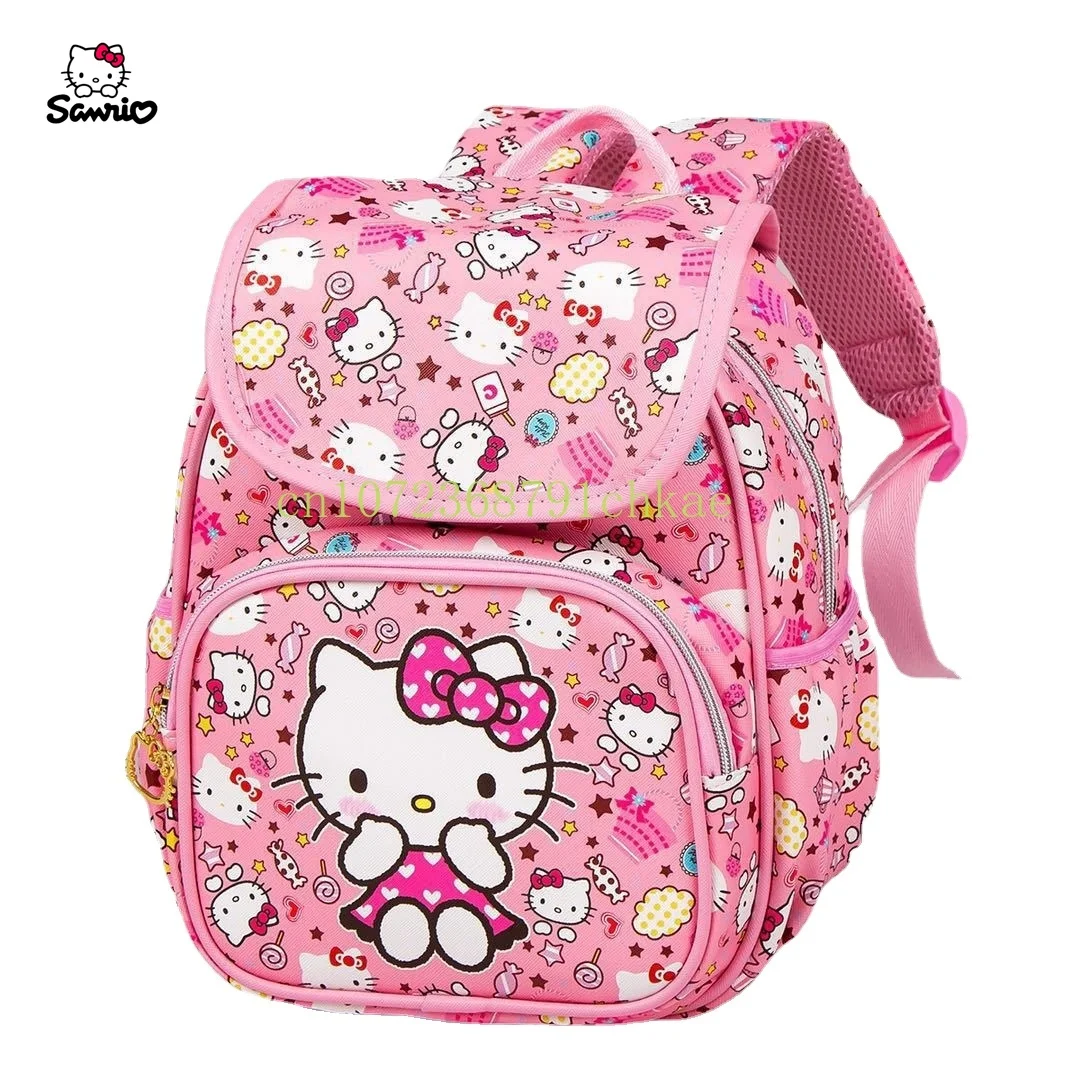 

Hello kitty schoolbag Kitty cat student schoolbag waterproof weight-loss printed backpack Sanrio schoolbag mini backpack