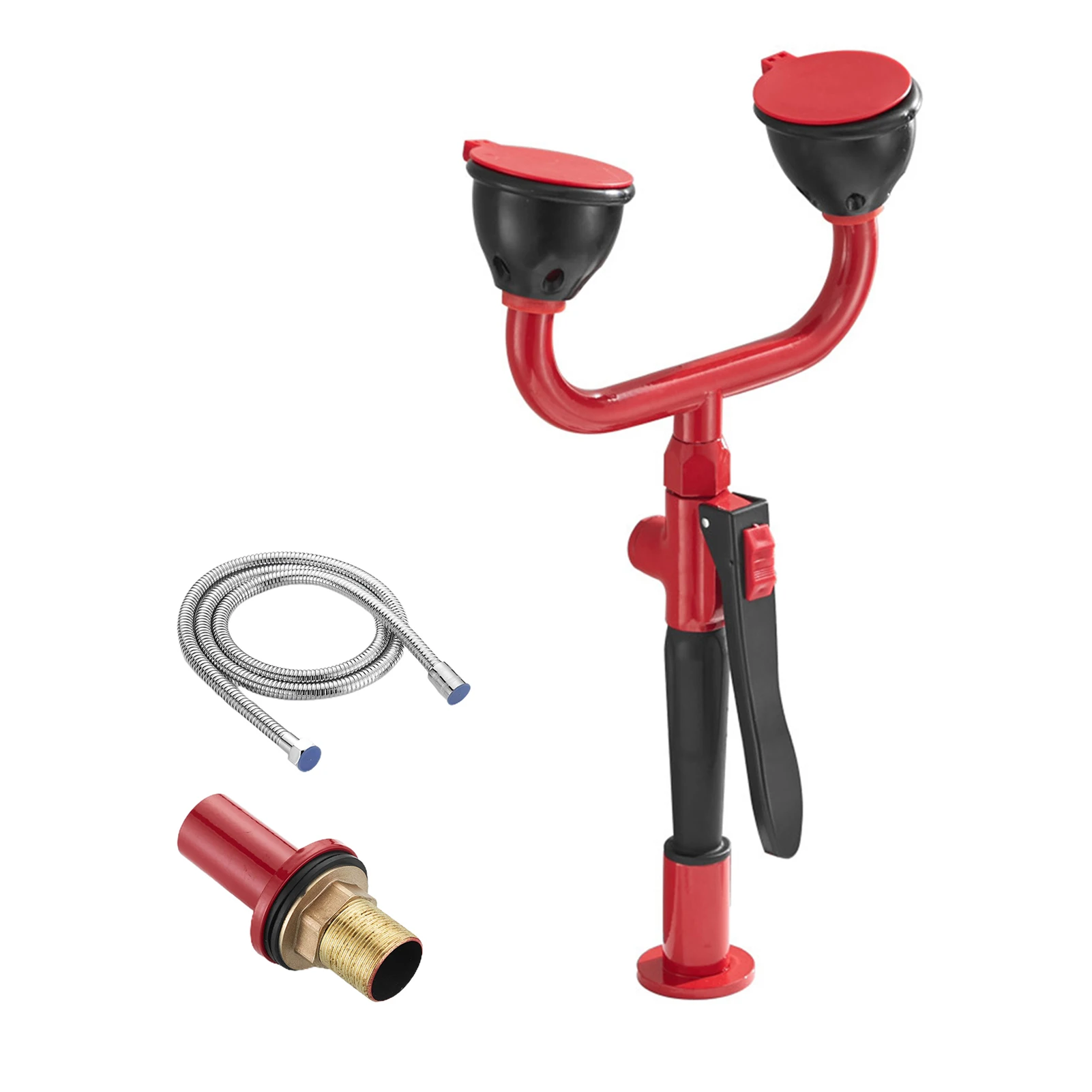

Spray Eyewash Machine Easy To Use All-Copper Desktop Mobile Spray Head Reliable First Aid Eye Wash Unit For Sink Attachment