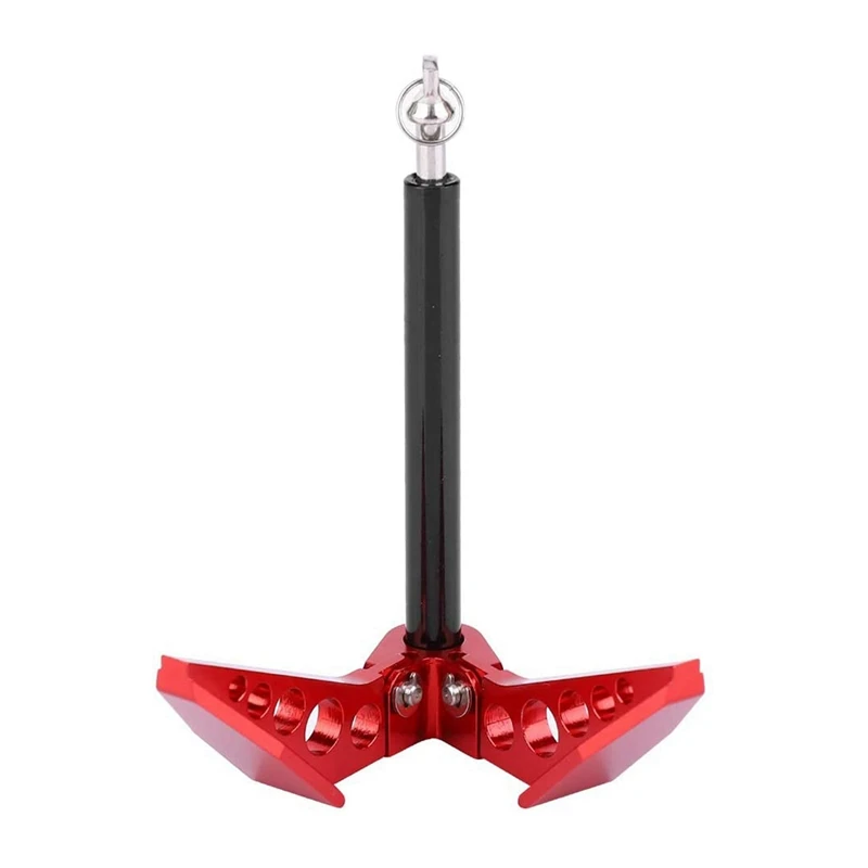 

2X Металлический универсальный тяжелый автомобильный якорь для лебедки на радиоуправлении, складной якорь для лебедки, для 1/10 машинок на ра...