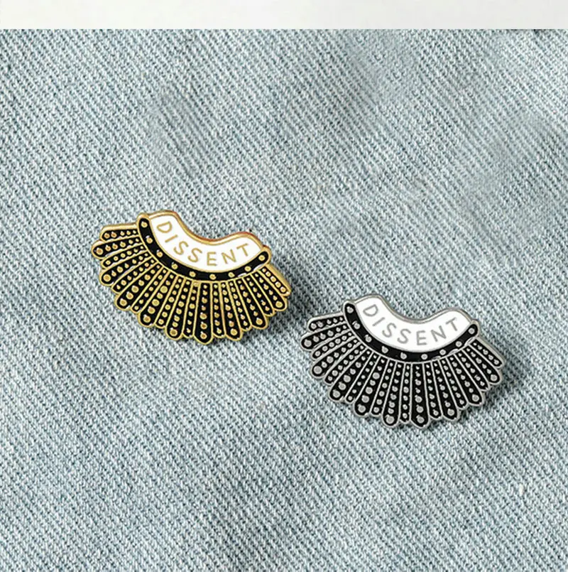 Эмалированная булавка RBG черные броши на заказ рубашка лацкан Женская