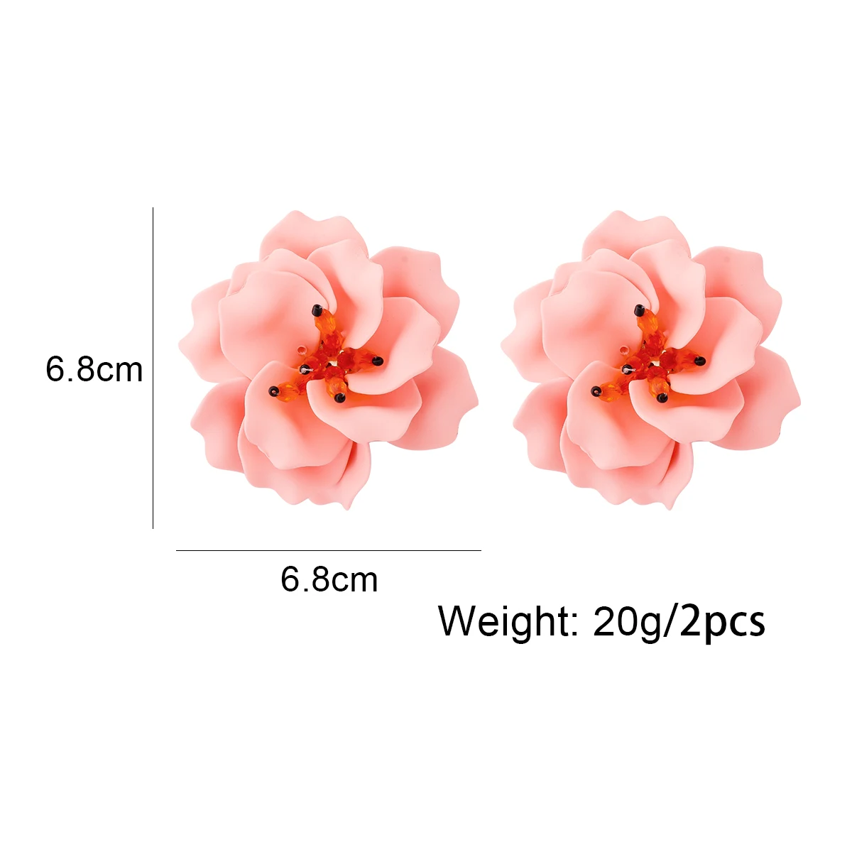 Новинка 2024 Красочные Висячие серьги ZAA в виде цветка из смолы для женщин