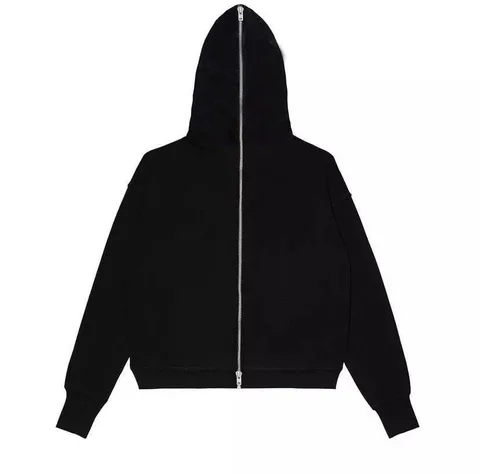 Kakazzy full zip hoodie black - купить недорого | AliExpress