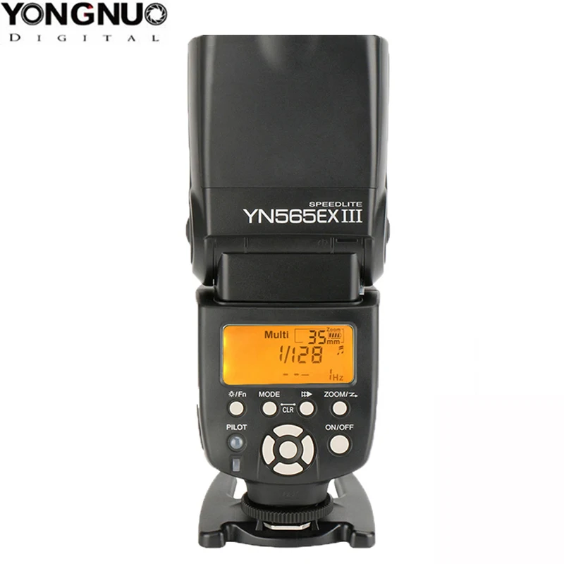 

YONGNUO YN-565EX YN565EX III Wireless Master & Slave TTL Flash Speedlite with High Speed Sync for Canon Nikon DSLR Cameras