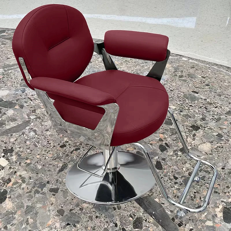 Вращающиеся парикмахерские стулья с колесами вращающиеся косметические