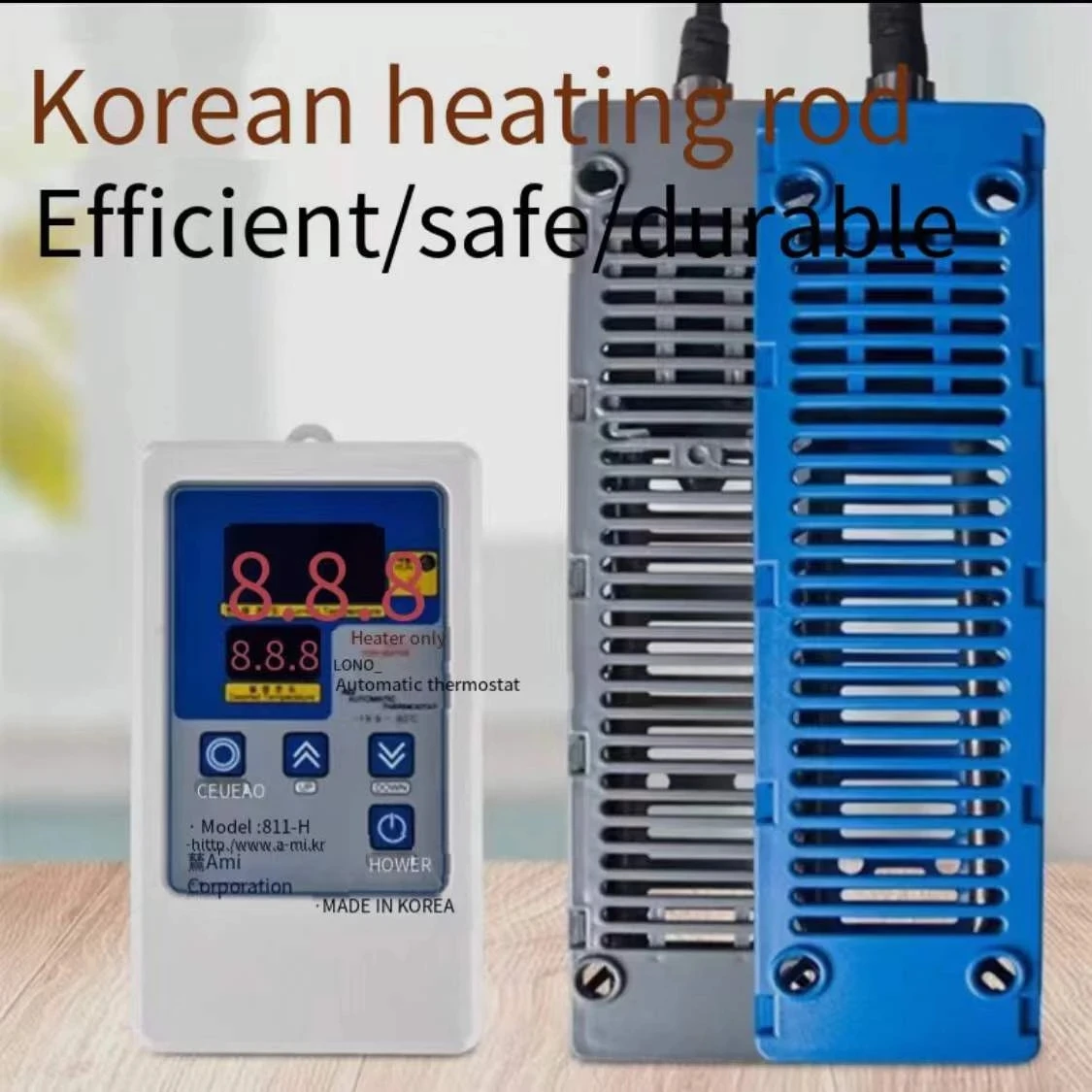 

Fish tank high-power heater automatic constant temperature heating rod with adjustable heating aquarium accessories 1200W-3000W,