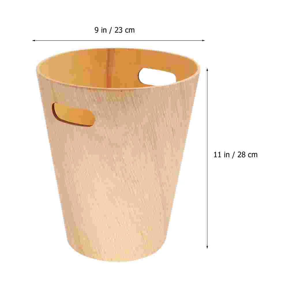 Мусорный бак в японском стиле для дома креативное деревянное ведро хранения