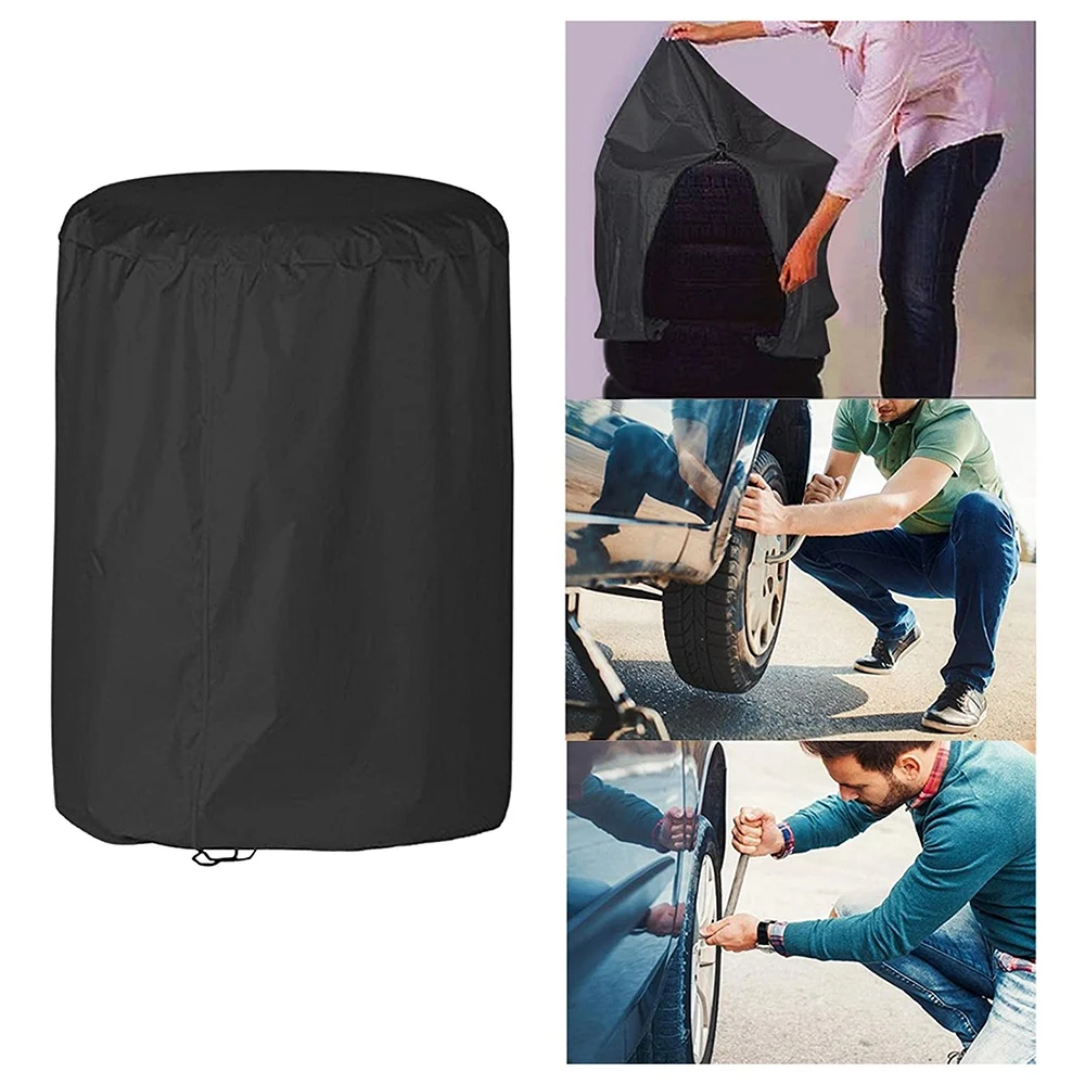 

Waterproof Universal Tyre Bag Cover Wheel Cover Spare Wheel Car Tyre Cover Dust Protection for Trailer Motorhome Truck