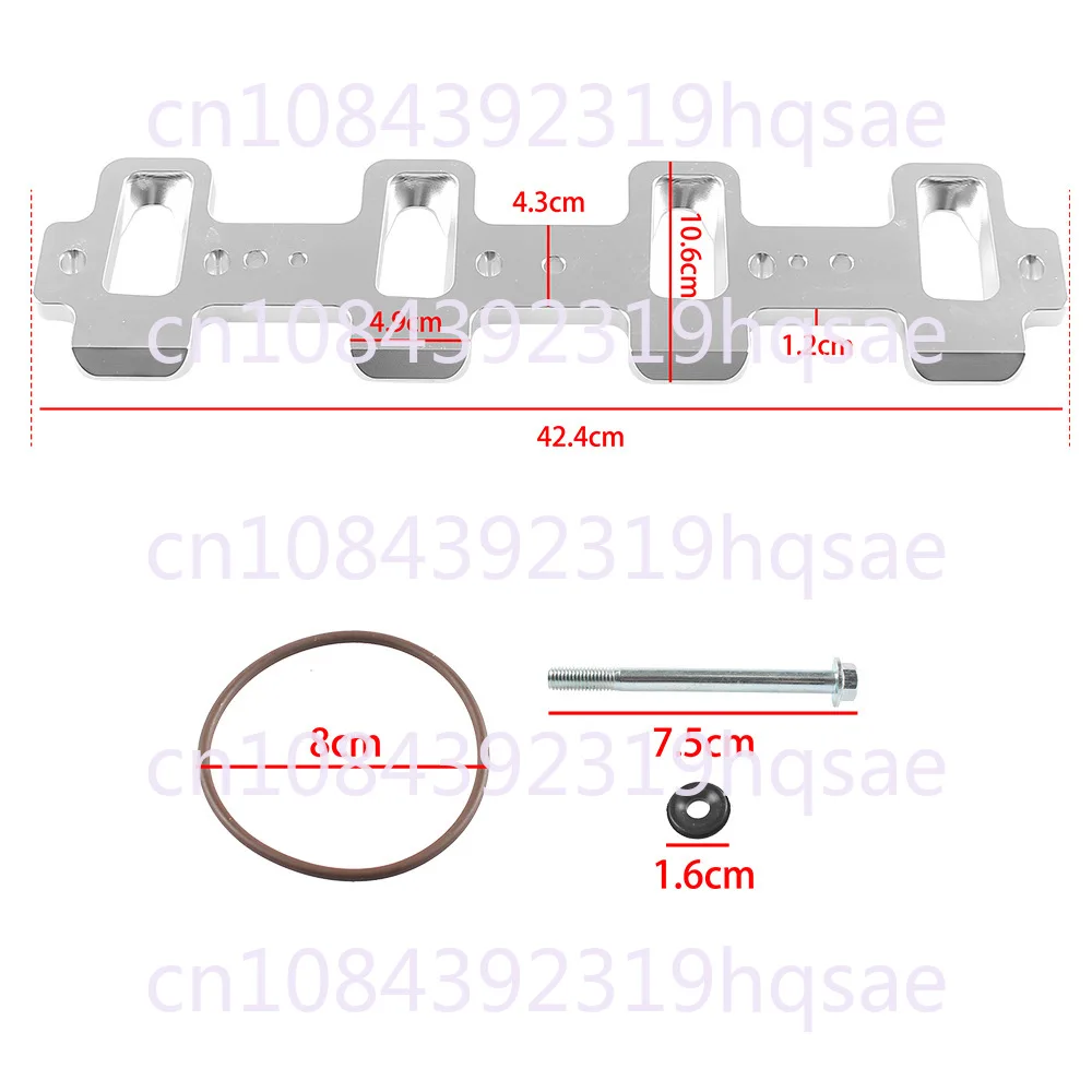 Адаптер впускного коллектора LS с прямоугольным портом для LSA LSX LS3 551316