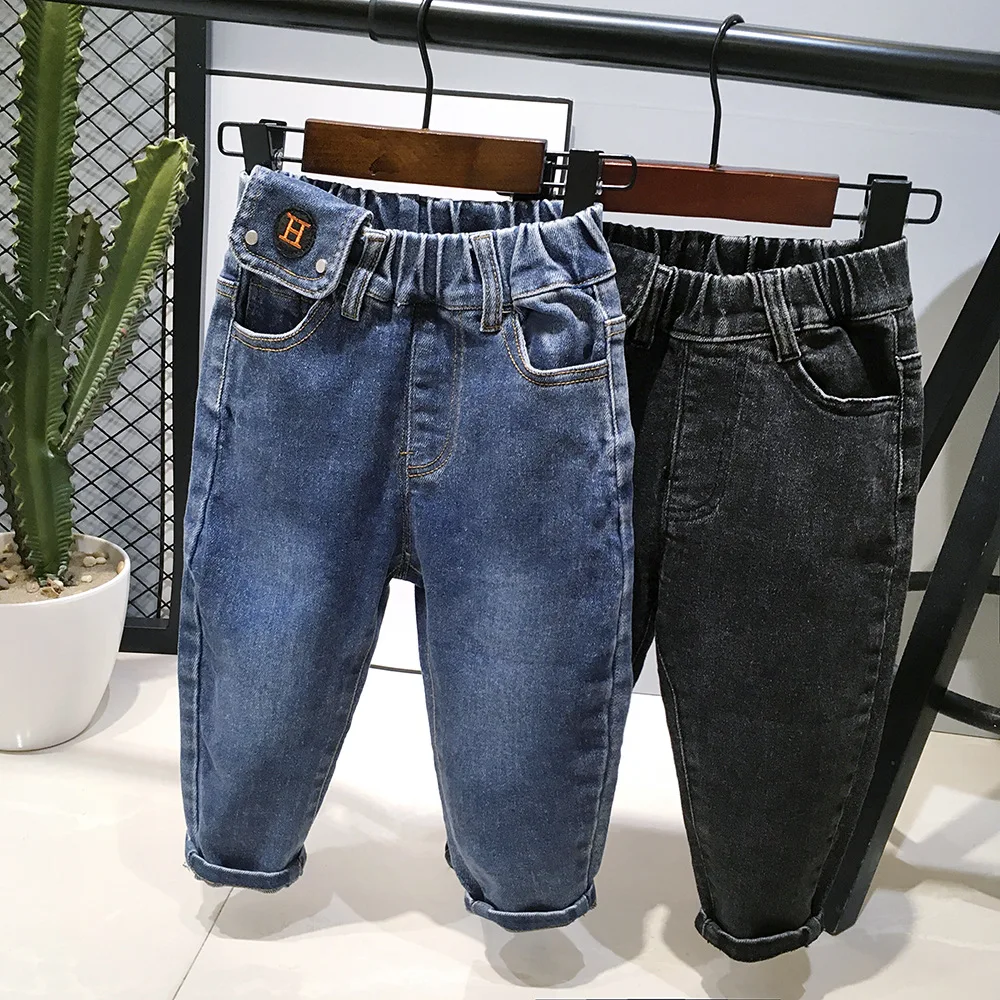 

Boys Jeans Spring New Baby All-Match Foreign Style Long Pants Children's Casual Pants Trend 2-7Year