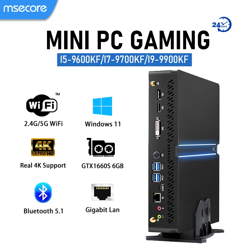 

Игровой мини-ПК GTX1660S, 6G, видеокарта, мини-ПК, Intel Core Φ, Windows 11, DDR4, 512 ГБ, игровой компьютер, мини-компьютер Linux 4K