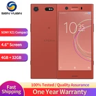 Оригинальный мобильный телефон Sony Xperia XZ1 Compact, 4G LTE, разблокированный, экран 4,6 дюйма, Snapdragon 835, 4 Гб + 32 ГБ, G8441, смартфон на Android