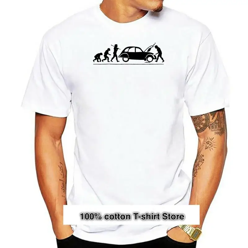 

Camiseta de evolución del hombre, camisa clásica 2Cv