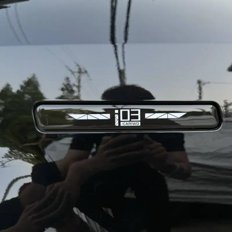 Chery Icar03 Наклейка на дверную ручку Специальный узор из углеродного волокна Защита