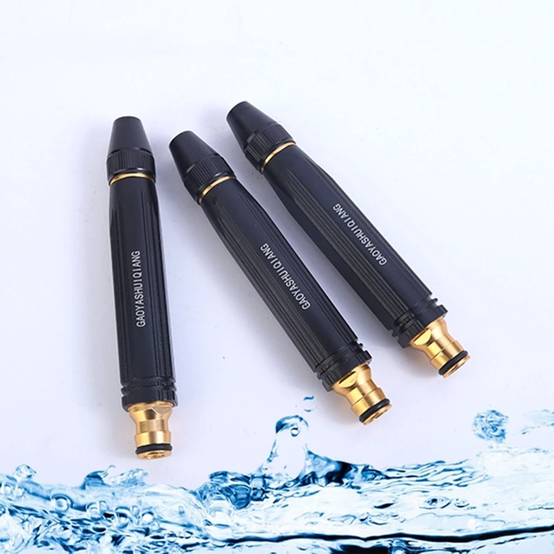 

Spray Nozzle Water Gun Adjustable High Pressure Sprinkler Connector Hose Sprinkler Car Wash Lawn Garden Sprinkler Water Gun