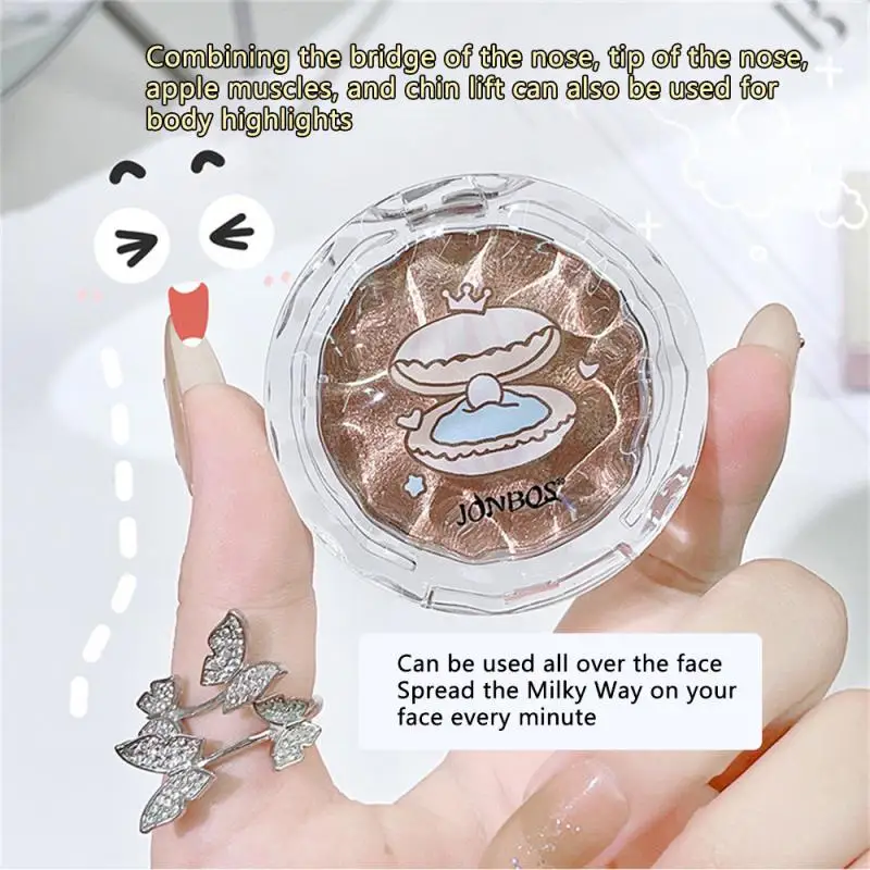 Высокая сияющая пудра осветляющая лицо мелкая вспышка различные цвета 6 г макияж