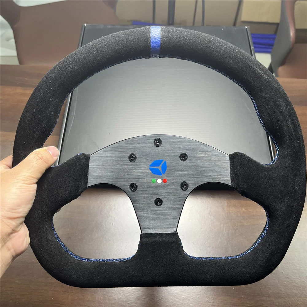 Рулевое колесо 13 дюймов 330 мм 70 шаг между отверстиями Тип D замшевое рулевое