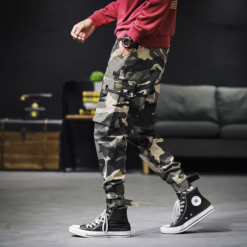 

Casual Loose Camouflage Sweatpants Large Size Sweatpants for Men Sports Pants Jogging Pants Men and Autumn Men's Pants