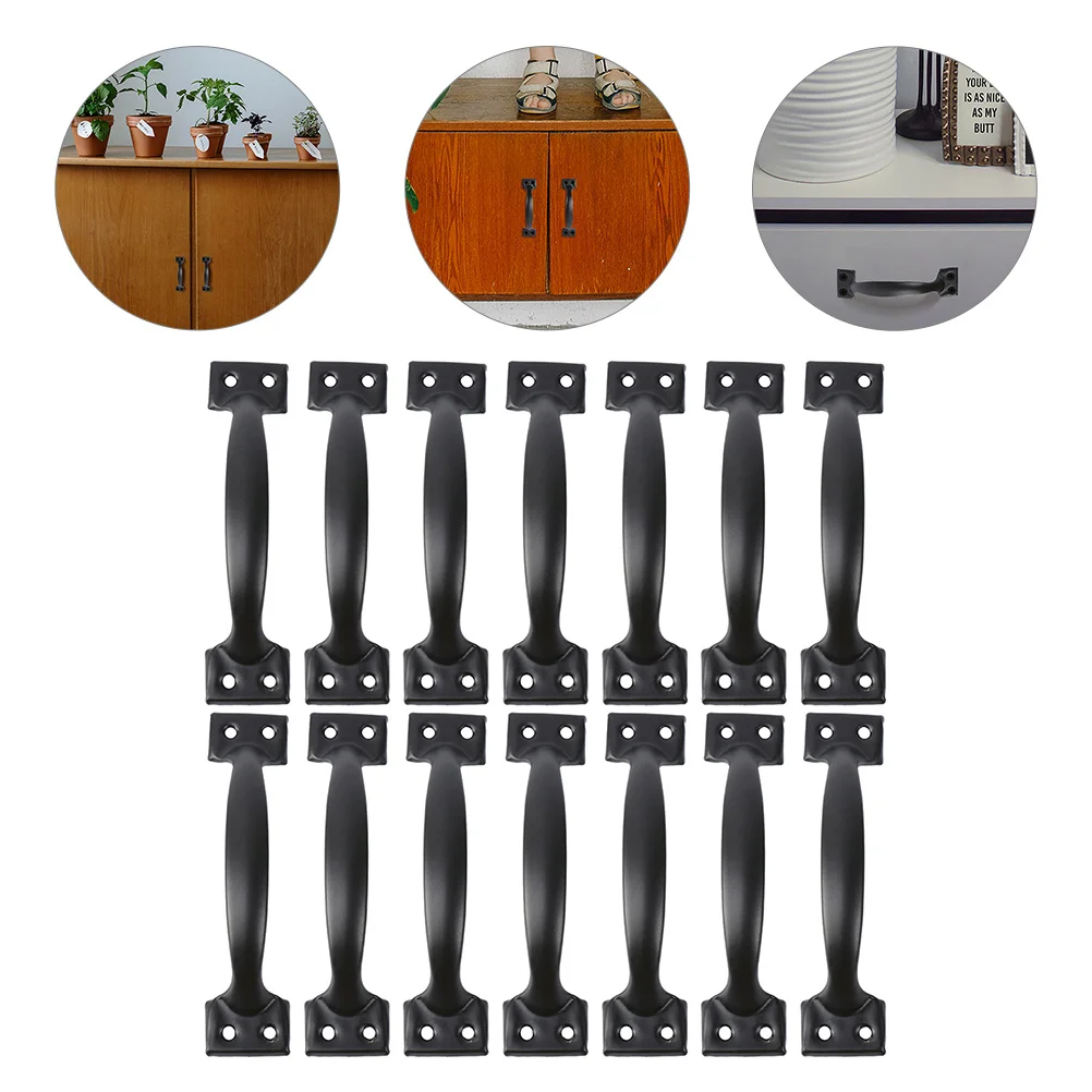 

Handlefurniture Cabinet Replacement Door Iron Wrought Sliding Hardwareknobs Gate Drawer Parts Knob Handles