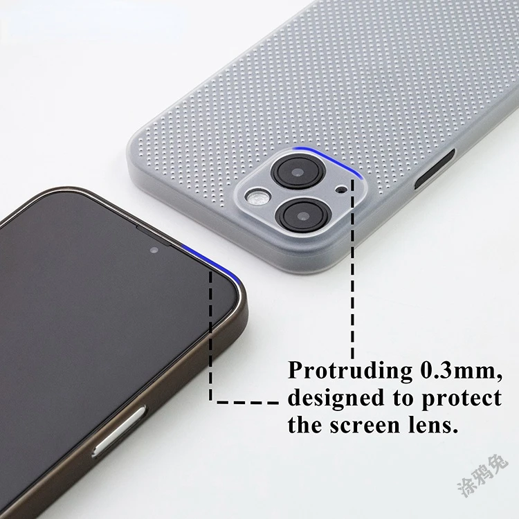 2023 heat dissipation camera protective 2 in 1 case for iphone 13 super thin iphone 12 pro max cover mini