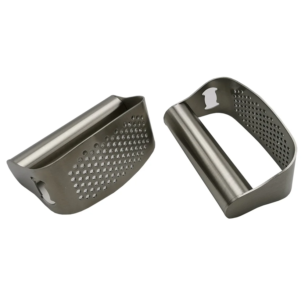 

304 Stainless Steel Garlic Press Manual Garlic Mincer Chopping Garlic Tools Curve Fruit Vegetable Tools Kitchen Gadgets