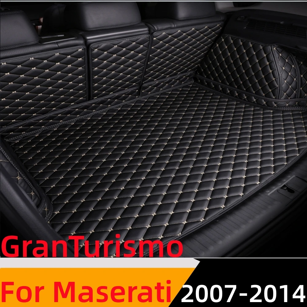 

Водонепроницаемый высокопрочный коврик для багажника Sinjayer, задний ковер для багажника, высокая боковая подкладка для груза для Maserati granatro 07-14