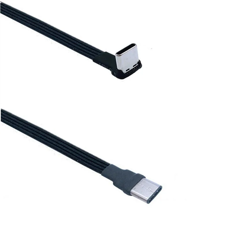 Кабель-адаптер USB Type-C гибкий под углом 90 градусов |