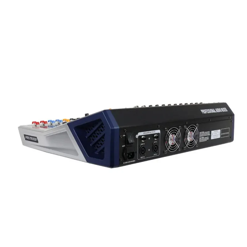 12-канальный аудиомикшер с 99 DSP-эффектами, USB-интерфейсом, фантомным питанием 48В для студийной записи, живых выступлений и диджеинга. Новинка. (art.: 3920db5c236ba) - 3920db5c236ba