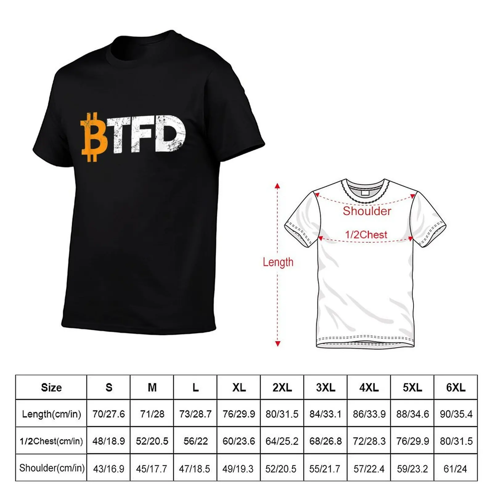 BTFD - Футболка с надписью Buy The Dip - футболка с изображением криптовалюты, повседневная рабочая футболка (art.: 3920dbd8a0dc4) - 3920dbd8a0dc4