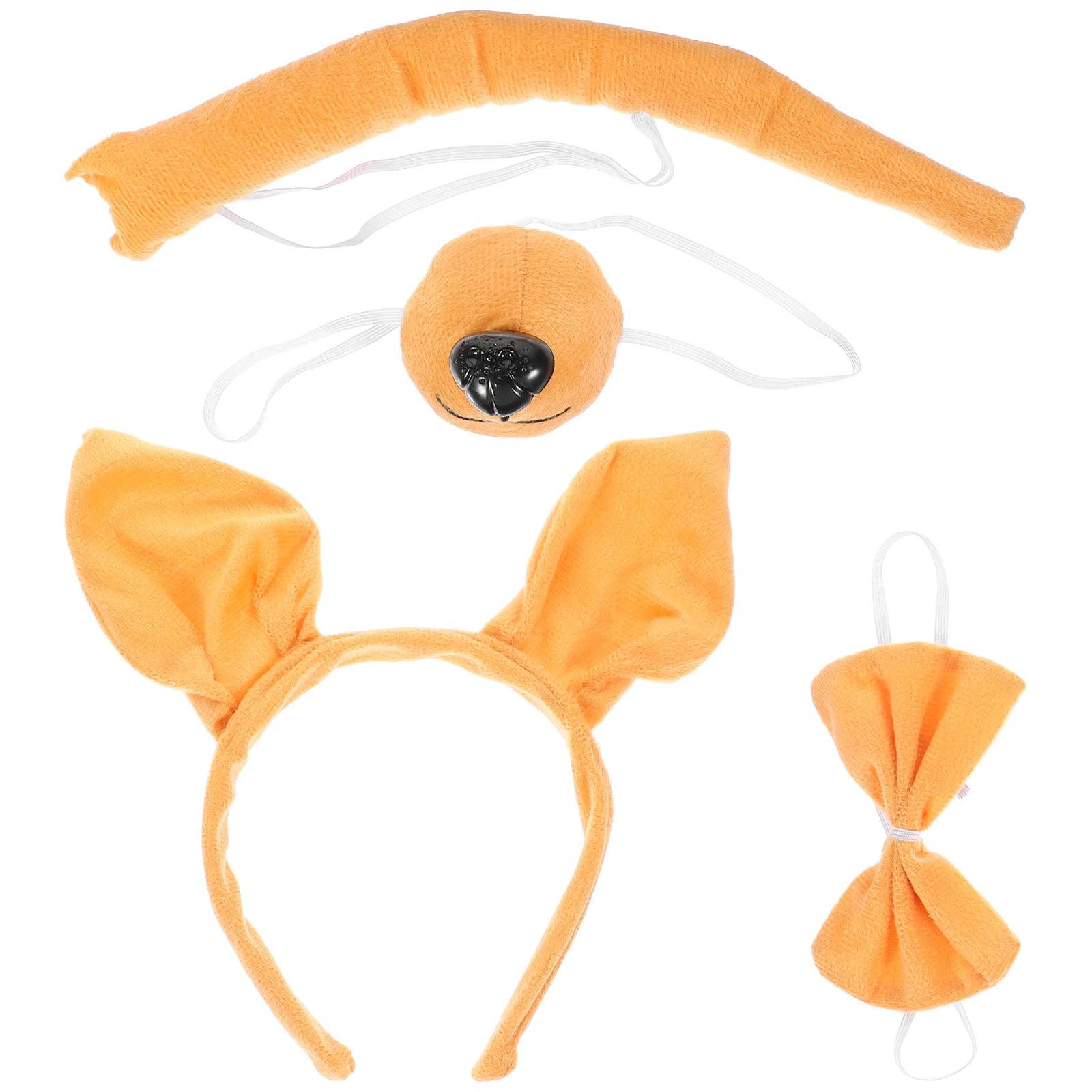 Парики для косплея повязка на голову с ушками кенгуру хвоста животного реквизит