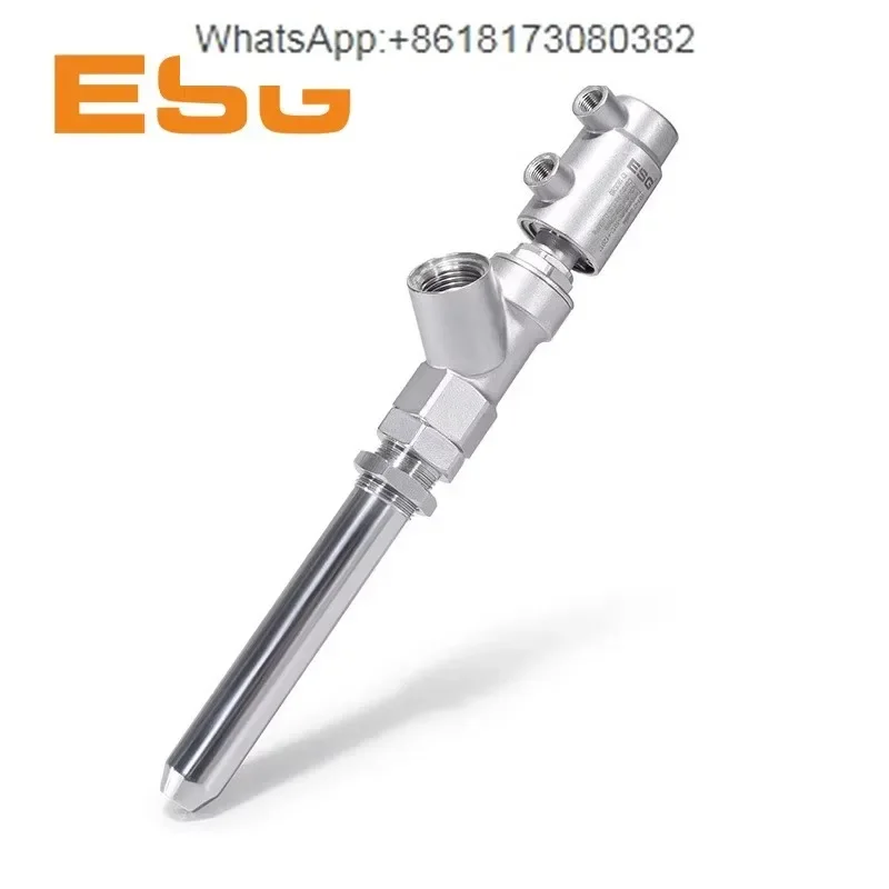 Фото Пневматический заправочный клапан ESG 1AC-20-130-M22, заправочный штуцер для пастообразных продуктов №2
