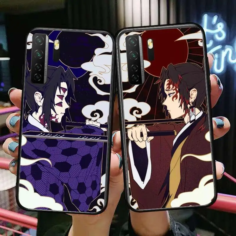 

Demon Slayer brother Black Soft Cover The Pooh For Huawei Nova 8 7 6 SE 5T 7i 5i 5Z 5 4 4E 3 3i 3E 2i Pro Phone Case cases
