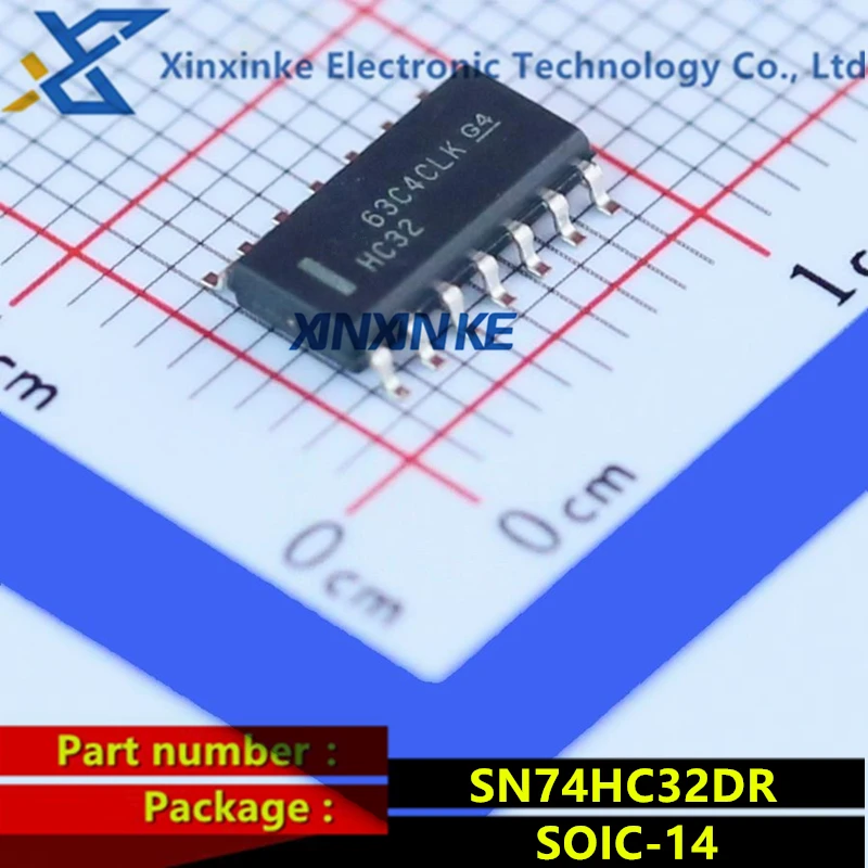 

SN74HC32DR SOIC-14 Logic Gates Quad 2-Input Single-Function Gate CMOS Logic ICs Brand New Original