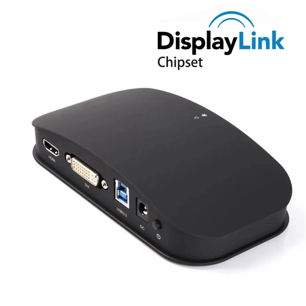 

USB 3.0 to DVI HDMI-compatible converter Chipset dual Display Displaylink USB audio&video Graphics adapter DVI/HDMI