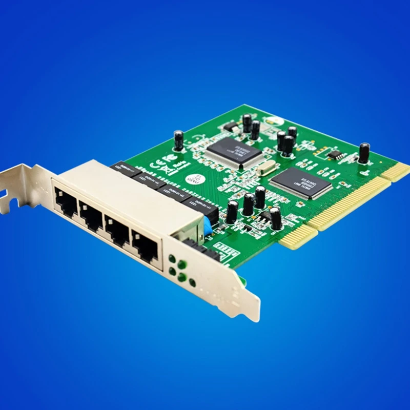 PCI Fast Ethernet 10/100 Мбит/с RTL8305SC + RTL8100CL Чипсет Четырехпортовый сетевой коммутатор RJ45