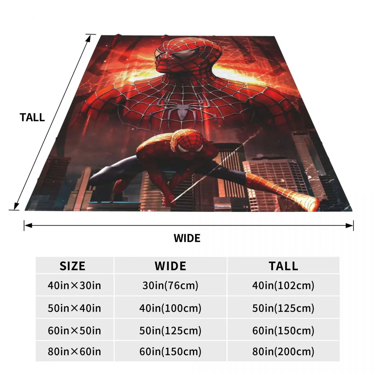Комикс Человек-паук красивое крутое одеяло флисовый принт мультфильм аниме