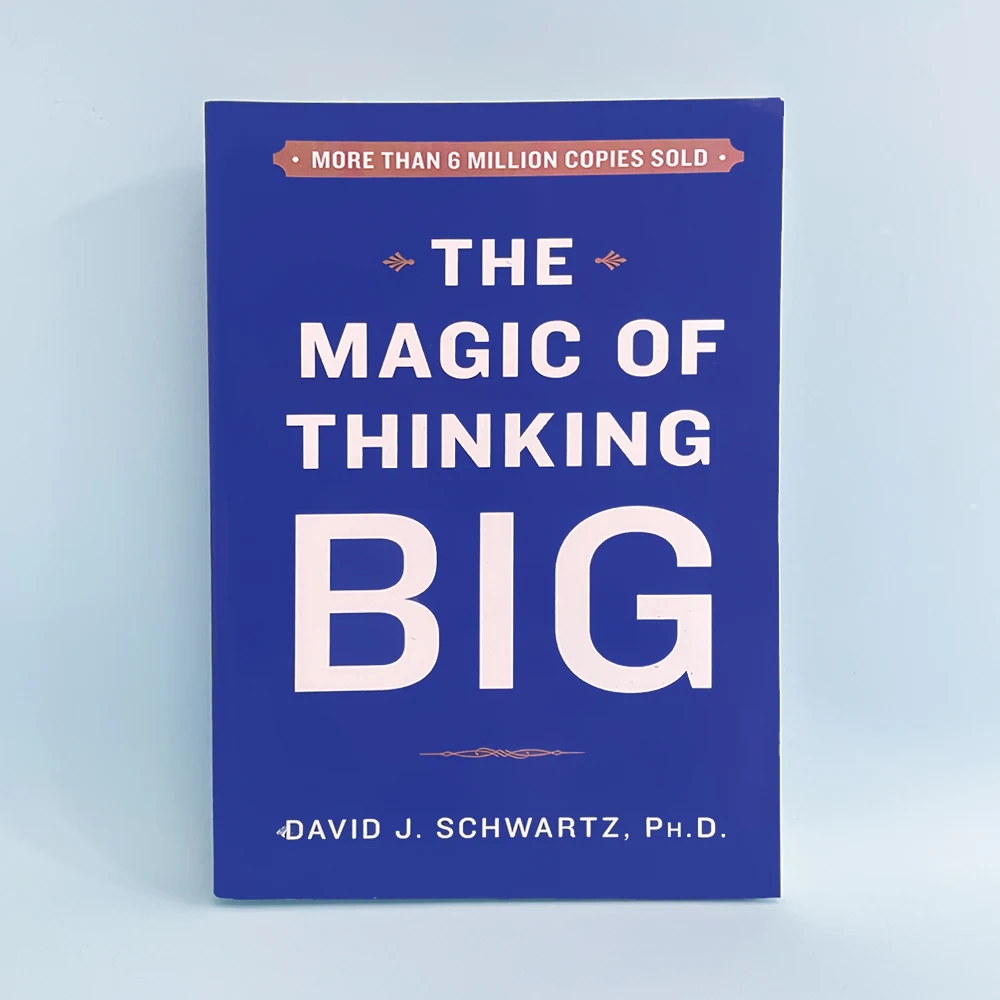 

The Magic of Thinking Big by David J. Schwartz Personal Transformation Self-Help English Book Paperback