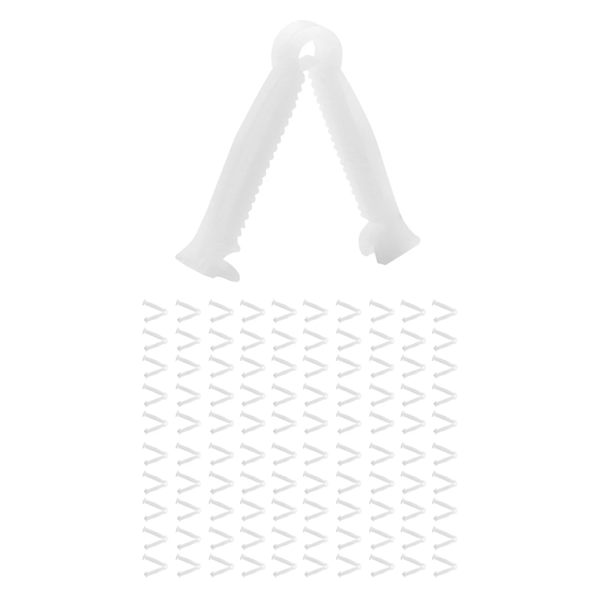 100 шт. одноразовые зажимы для пуповинного шнура свиней кровоостанавливающие