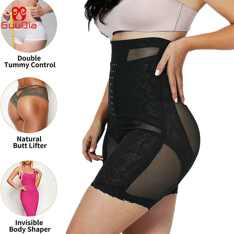 Женские Корректирующие трусики GUUDIA Утягивающие с высокой талией утягивающие