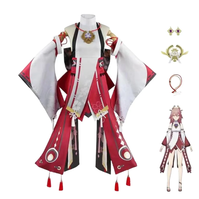 Женский костюм для косплея Yae Miko