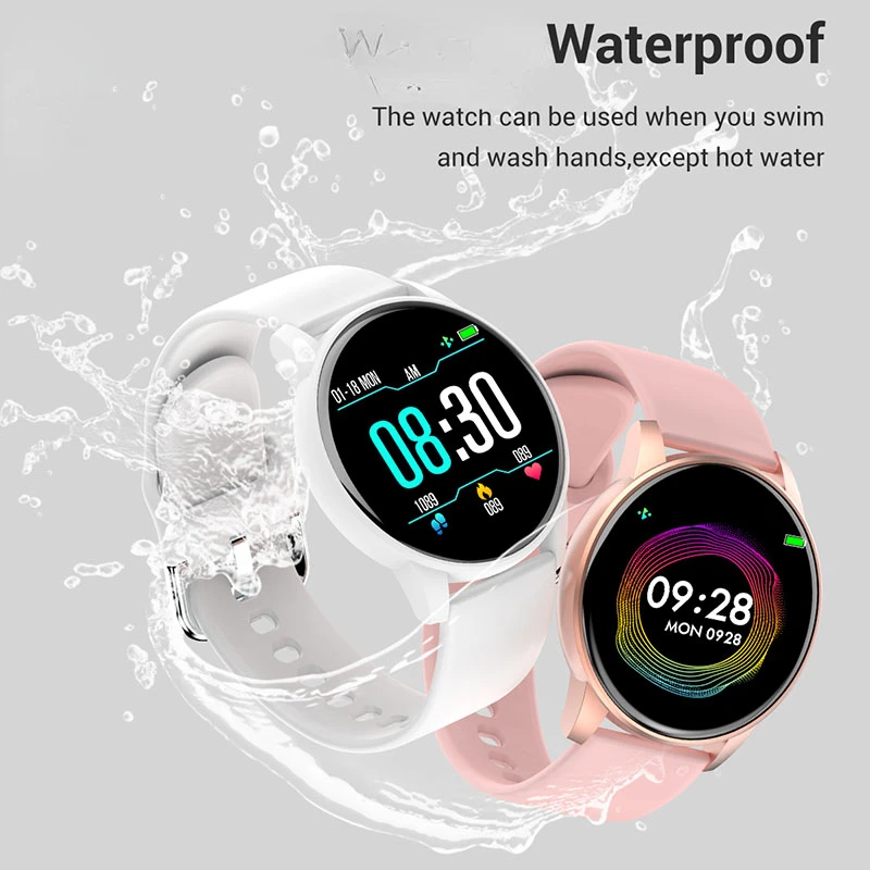 

2022 Smart Watch Button Wireless Call Full Touch Heart Rate Multi-function Tracker Smart Watch Heart Rate Monitor Free Shipping