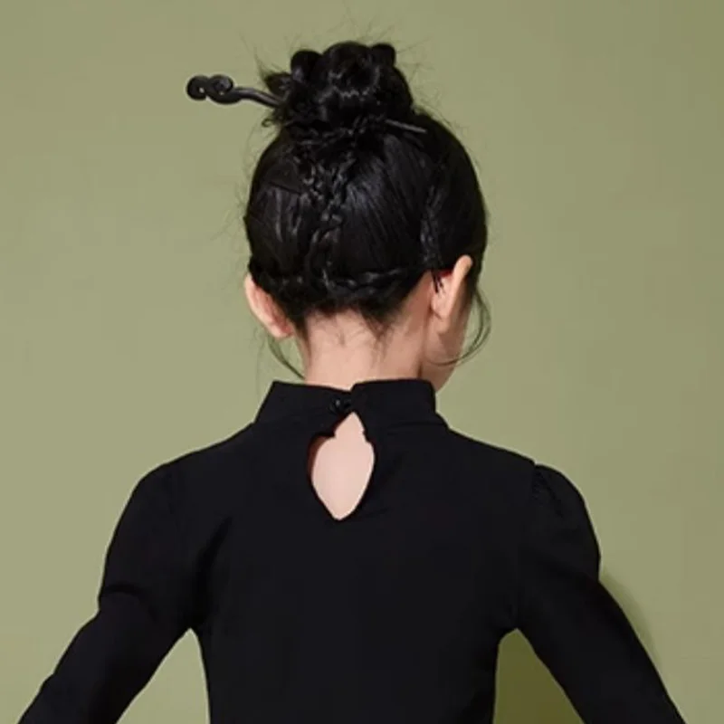 Новинка Детский комплект для джазовых танцев юбка с изображением лошади ханьфу