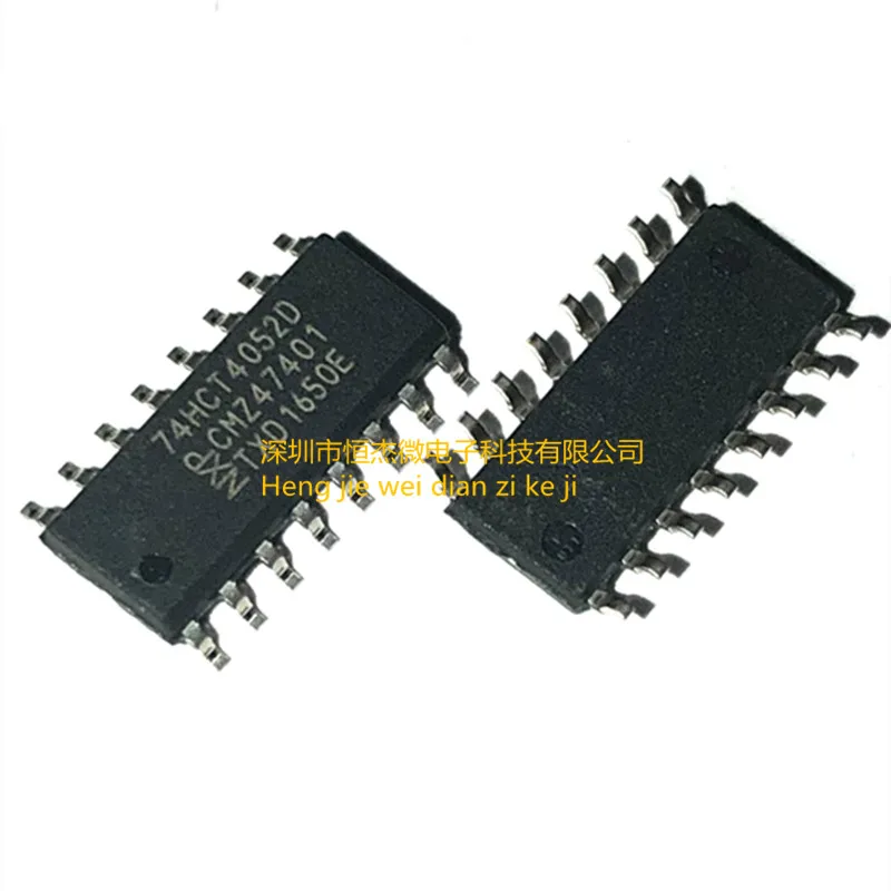 

10 шт./прямой выстрел 74HCT4052D SMD SOP16 демультиплексор оригинальный импорт новый оригинальный спот